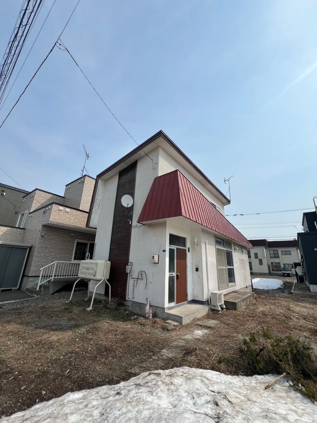 戸建ての外観