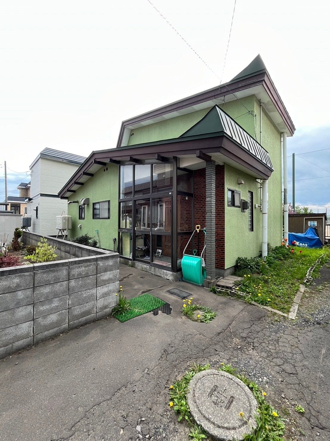 戸建ての外観