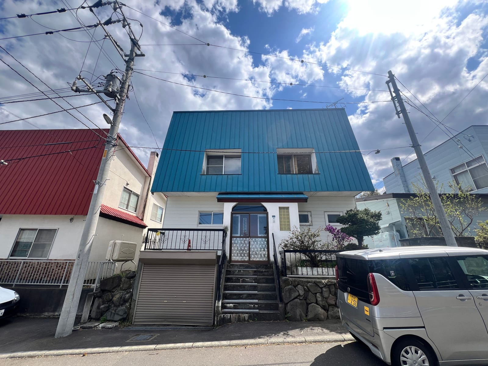 戸建ての外観