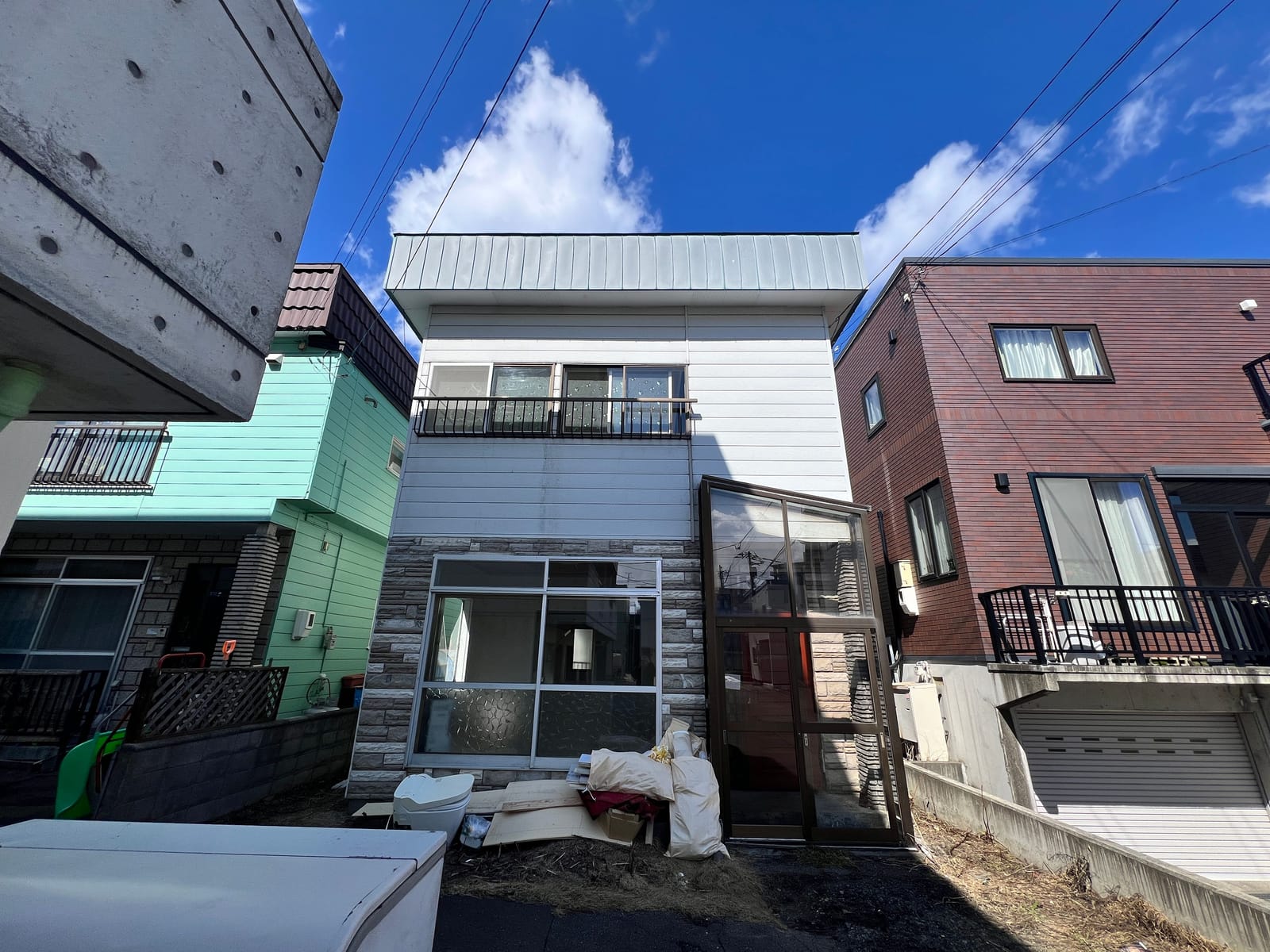 戸建ての外観
